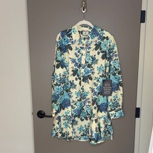 NWT Tuckernuck Wild Zinnia Callahan Shirt Dress - Sz Large